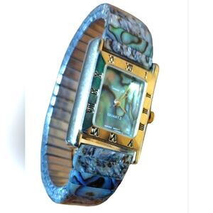 Rene Nicol Abalone Quartz Watch